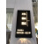 LED创意灯箱广告牌不锈钢镂空铁艺个性发光字招牌门头定制 100x50cm只投影