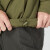 阿迪达斯 （adidas）棉服男装上衣 秋冬季款运动服休闲服防风连帽加厚保暖外套上衣 GT1691/军绿色 M