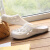 手术室专用拖鞋包头女夏季生防滑包头生护士监护室工作实验洞洞鞋 白色 2755 36