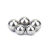 304不锈钢精密轴承钢珠实心小钢球滚珠粒圆波珠0.5-6-8-9-30-60mm 6毫米(一公斤)碳钢