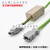 安川伺服电机编码器线 JZSP-CSP12-E 带绝对值电池 电池盒连接 线 绿色 高柔拖链电缆 高柔拖链电缆 8m