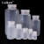 定制适用于广口加厚塑料瓶HDPE塑料大口圆瓶聚PP白棕色样品留样瓶 PP(半透明)250ml10个洁净包装