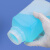 500ml大口方瓶工业级加厚密封全规格方瓶实验瓶大口径塑料瓶液体粉末分装瓶 500ml-白色（配红色盖子）