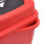 艾科堡 红色100L-有害垃圾 四色分类垃圾桶 可回收厨房学校小区大号商用幼儿园带盖摇盖 AKB-FLLJT-041