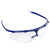 uvex防护眼镜护目镜挡风透明摩托骑车防风沙防尘劳保打磨9072211