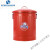 dulton金属垃圾桶铁皮厨房客厅杂物收纳桶套装带盖圆桶 乳白色 6L 直径21.5*高29cm