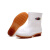 定制定制适用雄鹭中高筒卫生靴白色防滑耐磨套鞋水鞋水靴耐酸议价 白色低筒 39