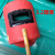 定制卧龙电焊面罩红钢纸板手把帽子焊工面具防火星焊接氩弧焊手持 手持红刚纸1.2厚度