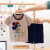 专一（Zhuanyi）儿童纯棉短袖套装夏季幼儿男女童T恤宝宝短袖短裤套装 DT BOY 100cm
