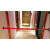 挂壁式隔离带收银台壁挂式米线伸缩头一不锈钢2米3米5米固定警戒 玫红色 2米玫红带