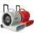 动真格（DongZhenGe）地面吹干机商用鼓风机地毯烘干燥厕所强力吹风机大功率工业吹地机AA 900E红色
