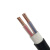犀跃 电线电缆 国标铜芯阻燃电力电缆 钢带铠装一米价 ZR-YJV22*4*400+1*185*4+1芯