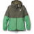 北面（The North Face）舒适透气男士户外休闲运动夹克外套Antora Rain 经典时尚拼色 NEW TAUPE GREEN/DEEP GRAS S