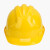 百舸 ABS高强度安全帽工地工程建筑施工防砸透气劳保头盔安全帽领导监理 三筋透气黄色