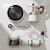 Bincoo咖啡摩卡壶家用小型意式浓缩手冲咖啡壶手磨咖啡机咖啡器具 6人份白红摩卡壶-9件套 300ml 300ml