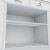 爱迪威（ADVANCE）存储柜存放柜室器械柜调剂台钢制储物柜 1.5米灰白