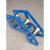 Blue Ring滑轮组提升器 滑轮 钢轮滑车拉电缆放线电缆穿线滑轮转角井口管口 直跑滑轮钢轮160*100