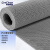 柯瑞柯林CreClean®  S型PVC镂空地垫 加密防滑地垫卫浴泳池工厂防水脚垫灰色 5mm*1.2*15m 1卷装WGH512GY