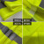 柯瑞柯林FG-BX02Y访客建筑薄款绿化环卫保洁安全反光背心马甲背心02荧光绿1件装