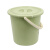 加厚塑料提水桶 清洁桶带盖储水桶洗车桶收纳桶 颜色随机 16L