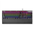 剑圣一族 有线机械键盘,游戏电竞金属面板104键械键盘20种发光跑马灯有线游戏键盘 黑色机械套装带手托
