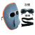 电焊面罩眼镜焊工眼镜面具轻便护脸透气防强光防打眼防烧脸电气焊 1白镜(不含面罩和绑带)