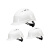 代尔塔 DELTAPLUS 102009 头部防护舒适型男女防撞安全头盔  1顶（含下颚带） 102009  白色