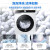 三星（SAMSUNG）10.5公斤洗烘一体机滚筒洗衣机全自动 泡泡净洗 AI智能控制 WD10T504DBE/SC 白