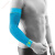 保而防（BAUERFEIND）德国-护具篮球排球羽毛球健身运动压缩护臂 靓篮色长款 S