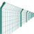 复盛博雅 防护网片 铁丝网围栏 封闭网 加密网 双边丝护栏    套 1.8米*3米（含柱）