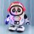 益骏 电动会唱歌跳舞太空熊猫 摇摆跳舞熊猫机器人 儿童玩具 随机发