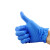 爱马斯APFNCHD一次性丁腈橡胶手套蓝色无粉食品实验室化工烘焙耐用加厚型M码100只装