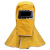 京斯坦电焊面罩管道焊接氩弧焊防护 自动变光镜片双翻镜大披肩面罩 黄色