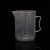庄太太 实验室刻度量杯大容量塑料烧杯【1000ml带柄/20个】ZTT1180