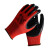 星宇N528丁腈耐磨耐油手套 12双 红黑款 防滑耐弱酸碱透气工地工作劳保手套 定制