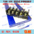 接线端子TBR-5-10-20-30-45-60-100A组合式卡导轨单层端子排 TBR-20 一盒200位 铁导件 铁导件