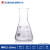 蜀牛 锥形瓶玻璃三角烧瓶加厚高硼硅毫升广口化学三角瓶实验室 150ml(喇叭口) 