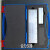 上海杰来QXD不锈钢刮板细度计单槽双槽ISO涂料细度板颗粒细度仪过 双槽刮板细度计0-50um
