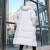 阿迪达斯（adidas）羽绒服男女同款 23冬季新款运动休闲服户外防风保暖长款连帽外套 白色/鸭绒/绒子含量80% XL-185