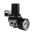 ar2000-02气泵调压阀气动可调式精密减压阀气体调压表气源处理器 AR200002配6MM接头两个PC602
