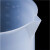 定制适用量杯烘培塑料透明带刻度杯烧杯量筒加厚小厨房奶茶杯子 500ML两只