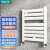 欧比亚小背篓暖气片家用水暖卫生间钢制薄款耐腐精钢材质壁挂式散热器F4 亮白色高600*450mm中心距