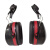 SNWFH/舒耐威 挂安全帽式防噪音耳罩 SNW3326 黑+红