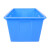 金兽 70L塑料水箱 外径507*380*280mm储存搬运箱周转箱塑料胶箱可定制 GB1002 加厚蓝色