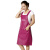 皮PU大人围裙防水防油厨房软皮女时尚罩衣工作服logo围腰 暗紫色 背带皮革围裙