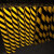 反光胶带黄色警示带5CM黑黄斜纹地面划线贴条交通安全警戒标识贴 黑黄斜纹反光8CM*45.7米