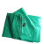 锦安行 JCH-PEB1-11 PE防水雨篷布油布 工业加厚彩条布防雨布雨棚布帆布 宽6m×长18m 140克双绿色