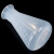稳斯坦 塑料三角烧瓶 PP带刻度锥形平底烧瓶 50-1000ml套装（共5个） WW-64