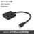 筠芸筌 微型Micro HDMI转VGA转换器笔记本高清小接口连接显示器转换线头适用于联想小 白色(带音频) 25cm