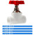 联塑（LESSO）ppr水管配件 外丝弯头 4分水暖管材热熔管件接头截止阀(PP-R 配件)白色 dn20
